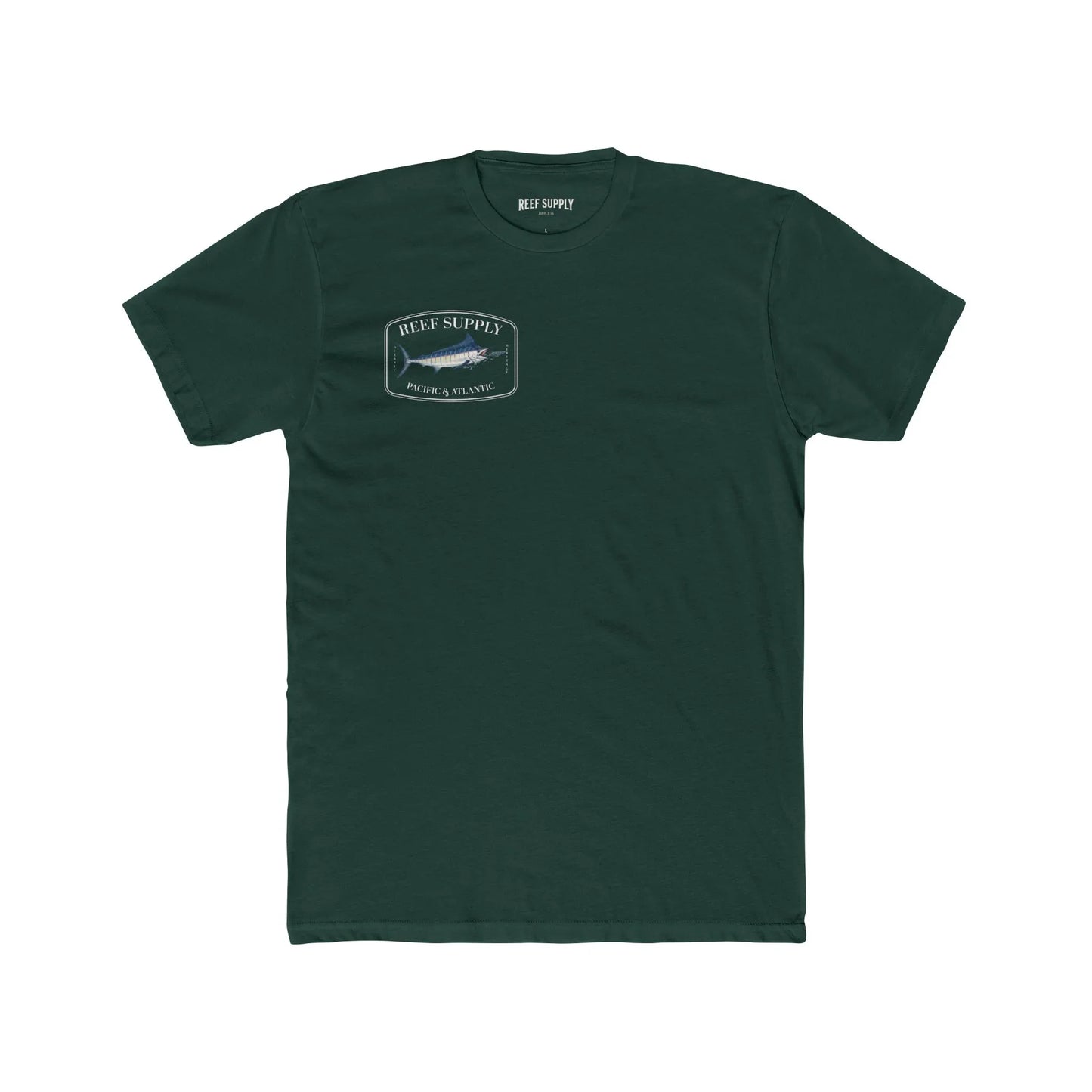 Reef Supply Marlin T‑Shirt — Pacific & Atlantic Fishing Tee