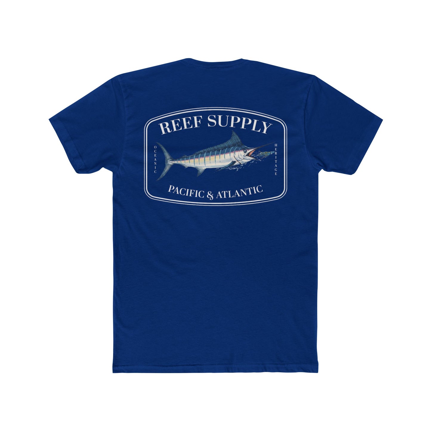 Reef Supply Marlin T‑Shirt — Pacific & Atlantic Fishing Tee