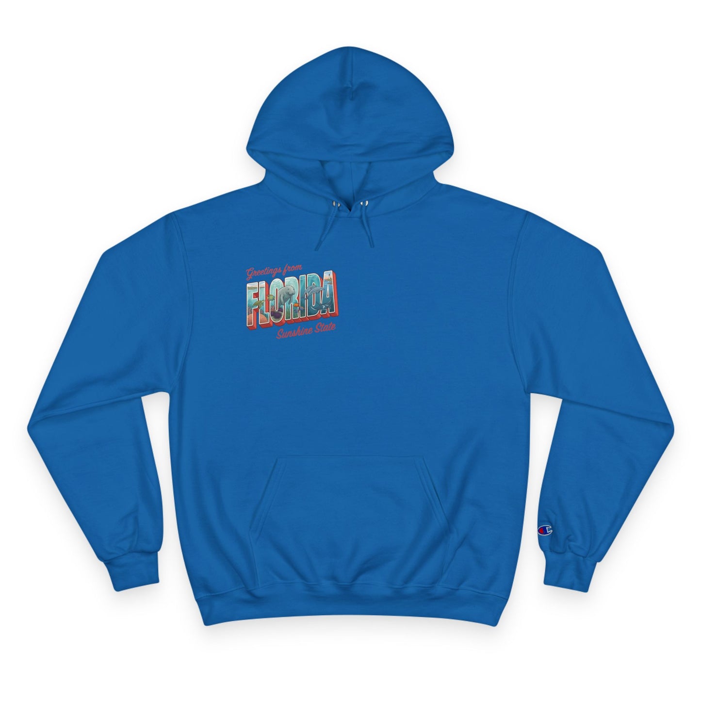 Reef Supply x Champion — Greetings from Florida Hoodie