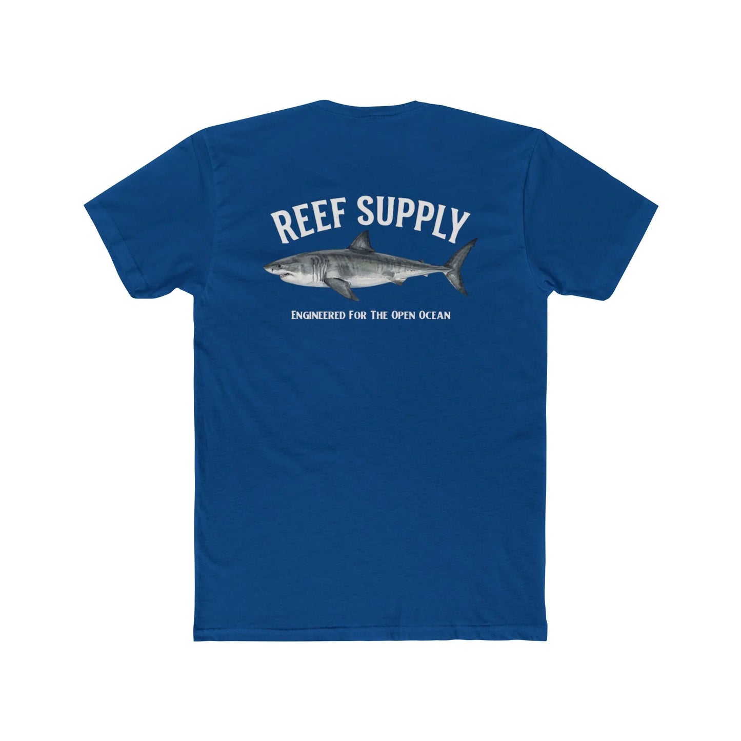 Great White Shark Tee — Reef Supply Co. Graphic Cotton T-Shirt