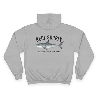 Champion x Reef Supply Great White Shark Hoodie