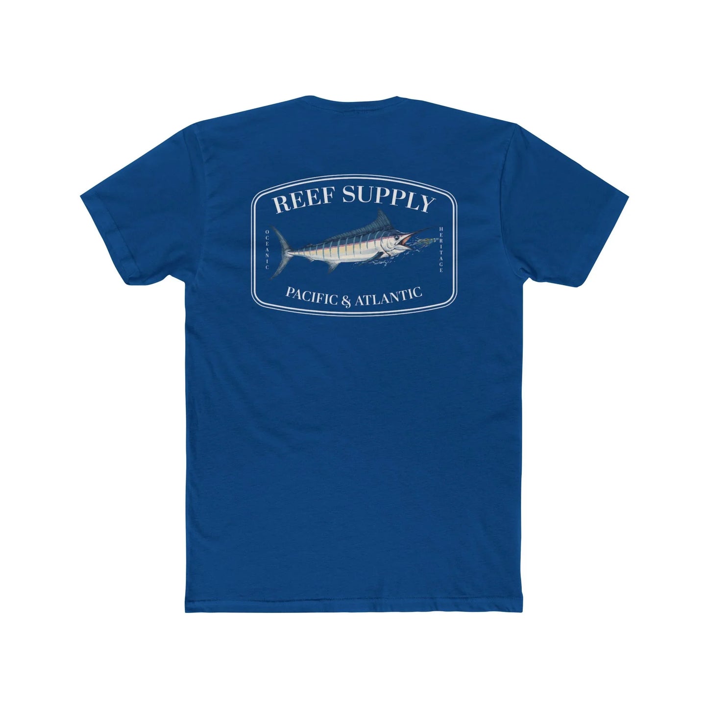 Reef Supply Marlin T‑Shirt — Pacific & Atlantic Fishing Tee