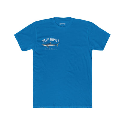 Reef Supply Blue Shark Tee — "Engineered For The Open Ocean' T-Shirt