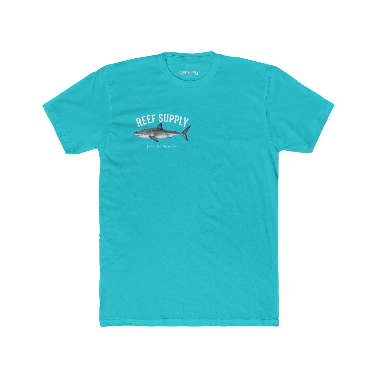 Great White Shark Tee — Reef Supply Co. Graphic Cotton T-Shirt