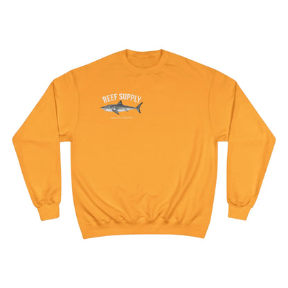 Great White Shark Crewneck Sweatshirt — Reef Supply x Champion