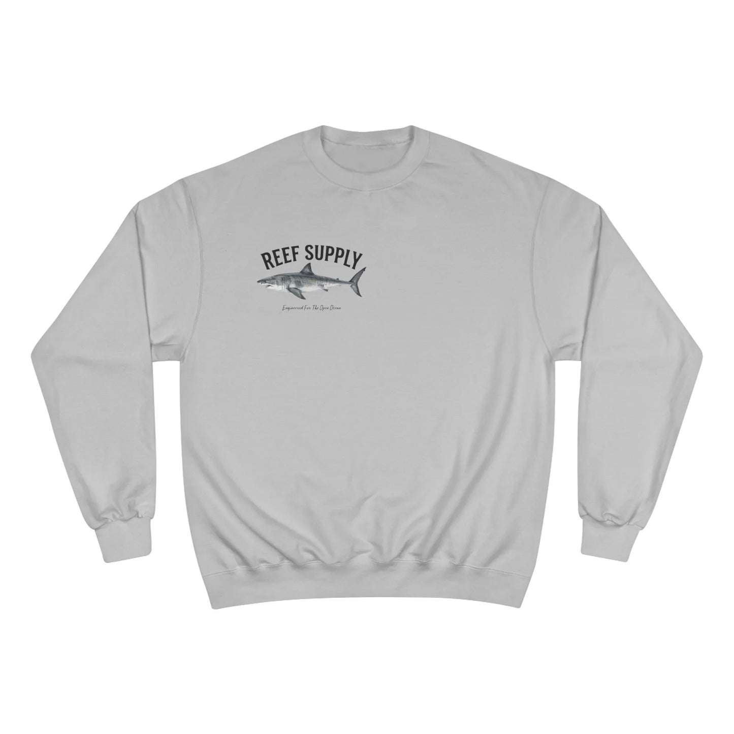 Great White Shark Crewneck Sweatshirt — Reef Supply x Champion
