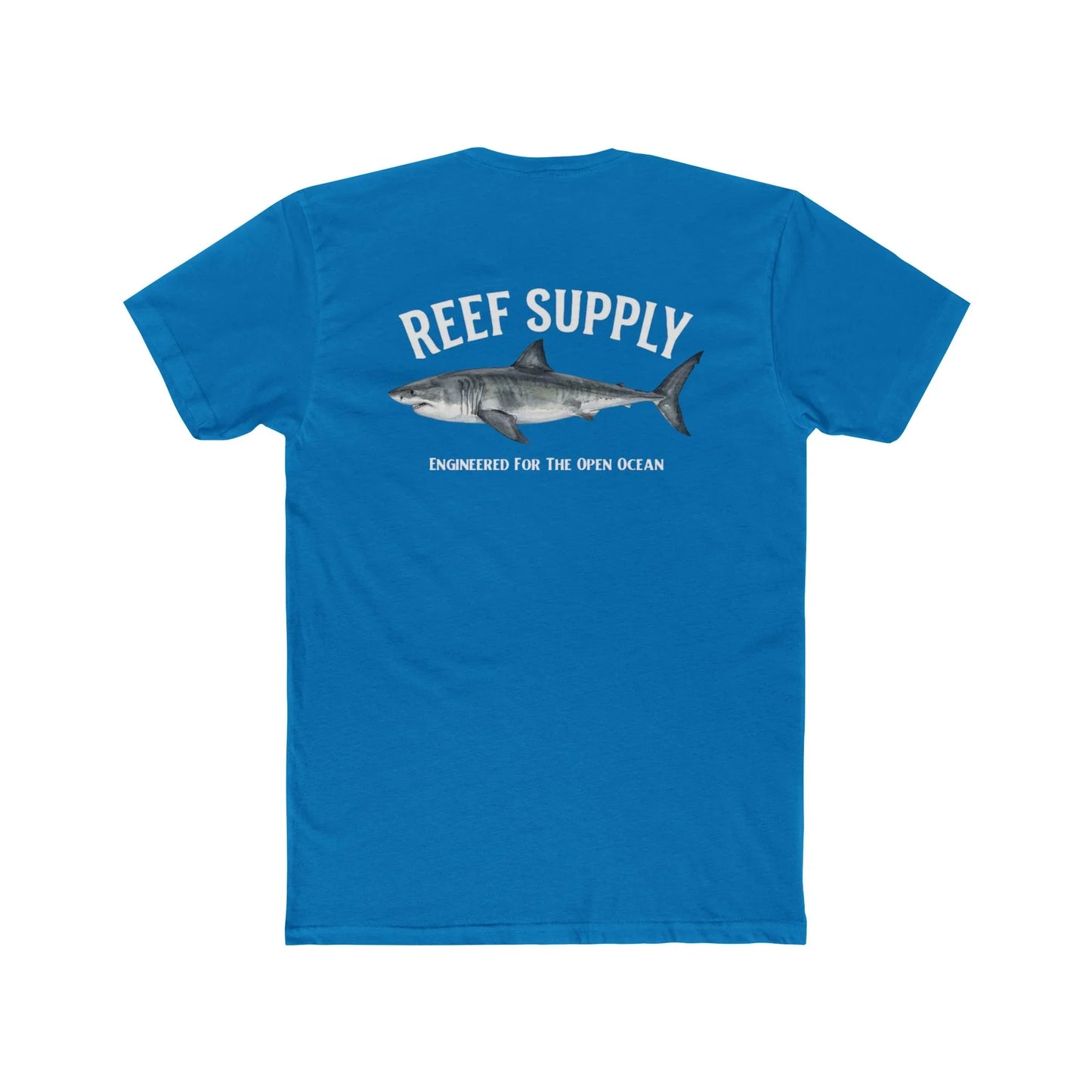 Great White Shark Tee — Reef Supply Co. Graphic Cotton T-Shirt