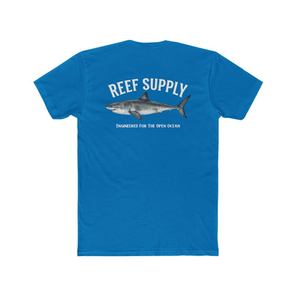 Great White Shark Tee — Reef Supply Co. Graphic Cotton T-Shirt