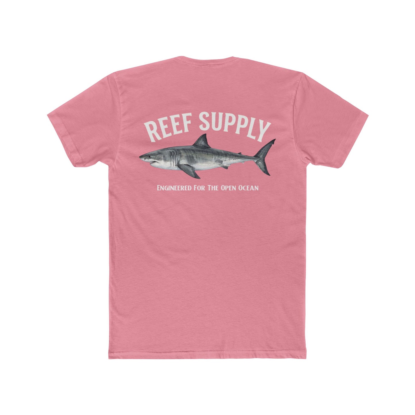 Great White Shark Tee — Reef Supply Co. Graphic Cotton T-Shirt