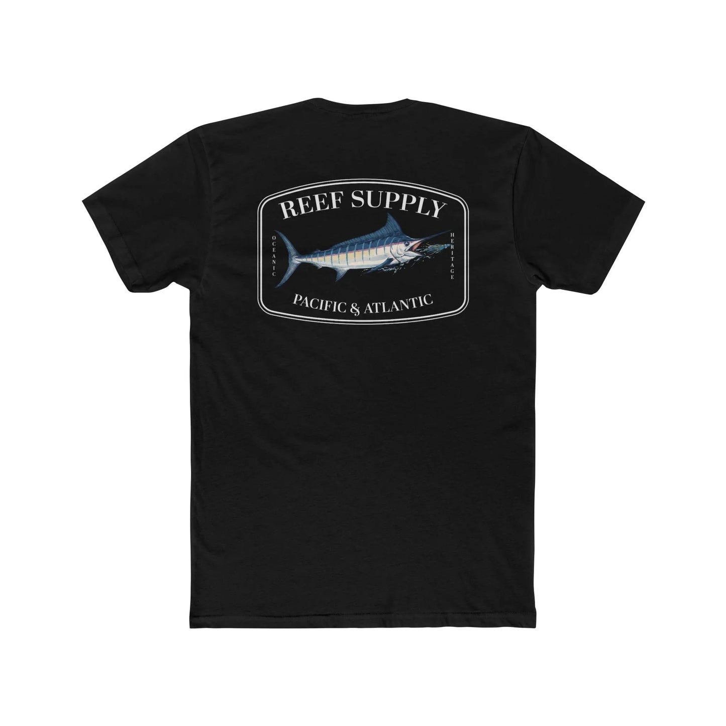 Reef Supply Marlin T‑Shirt — Pacific & Atlantic Fishing Tee