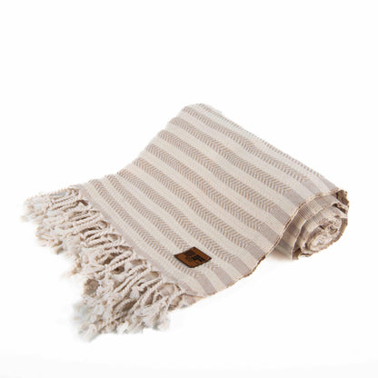 Turkish towel, lightweight, absorbent, eco-friendly, 100% cotton, sand-resistant