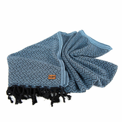 Turkish towel, lightweight, absorbent, eco-friendly, 100% cotton, sand-resistant OEKO-TEX Certified

