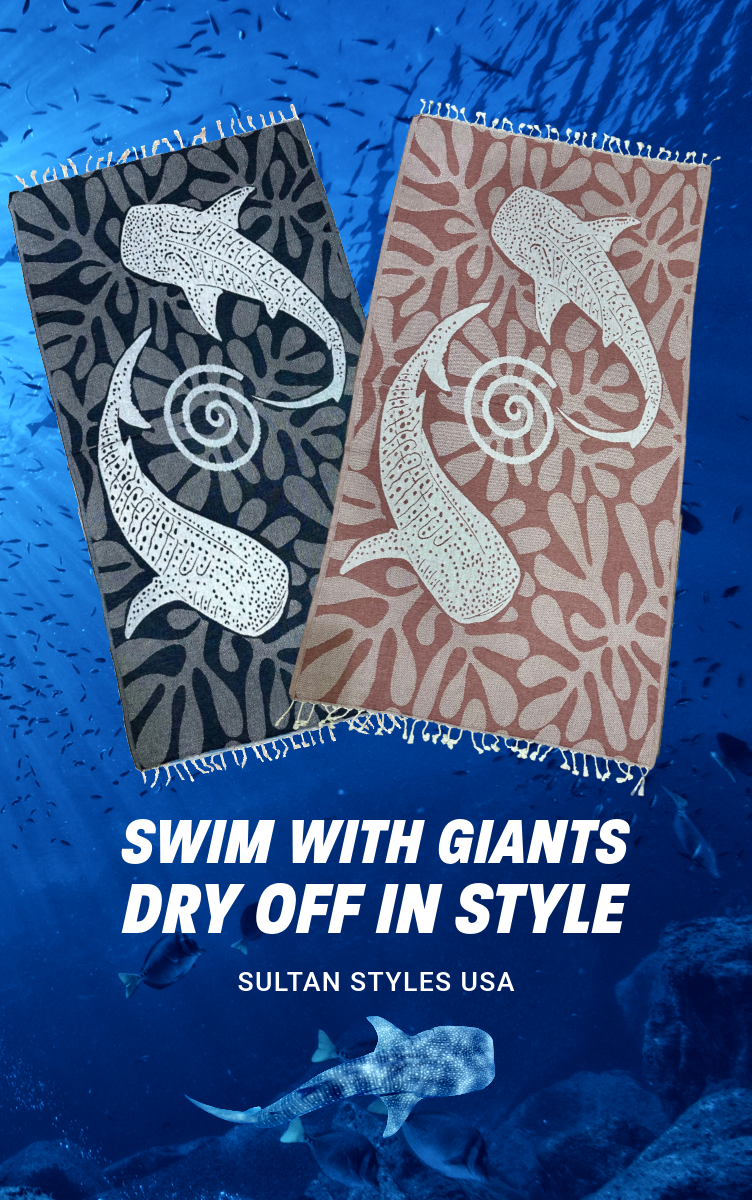 Whale Shark Beach Towels