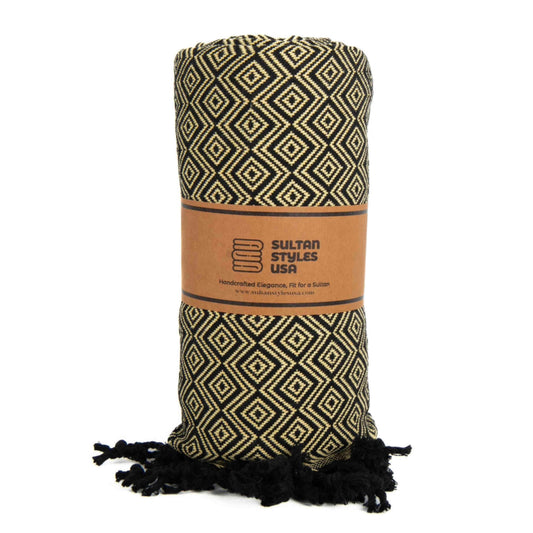 Turkish towel, lightweight, absorbent, eco-friendly, 100% cotton, sand-resistant OEKO-TEX Certified

